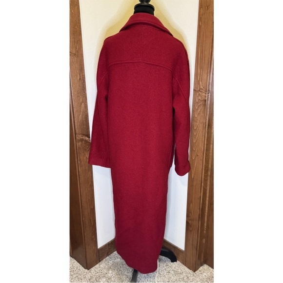 FINAL MARKDOWN! Banana Republic Red Martina Wool Bouclé Coat - Multiple Sizes🔹 - Picture 12 of 16